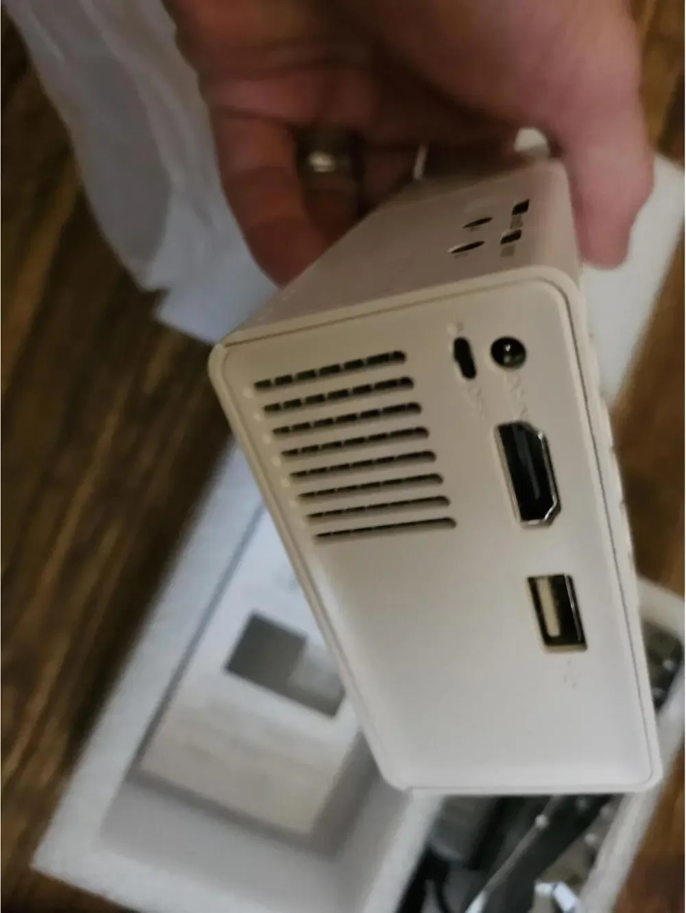 NEW - Mini LED Projector as shown. Never used - new in box